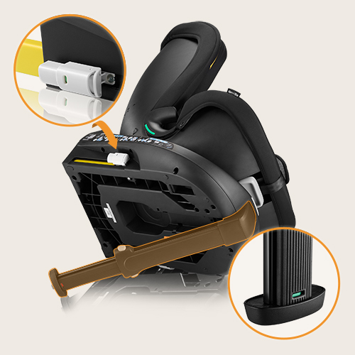 Lionelo Navy i-Size Black Onyx — Kindersitz